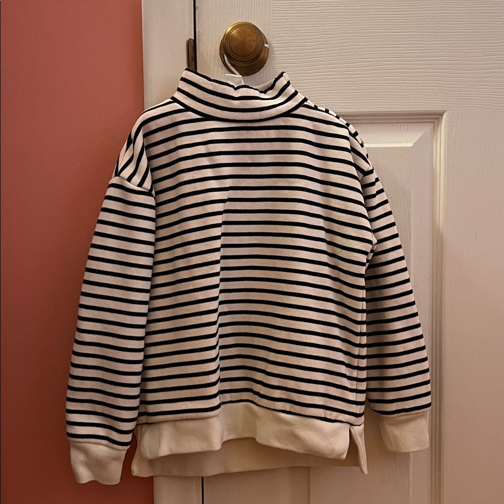 J Crew Crewcuts Girls Striped Sweatshirt